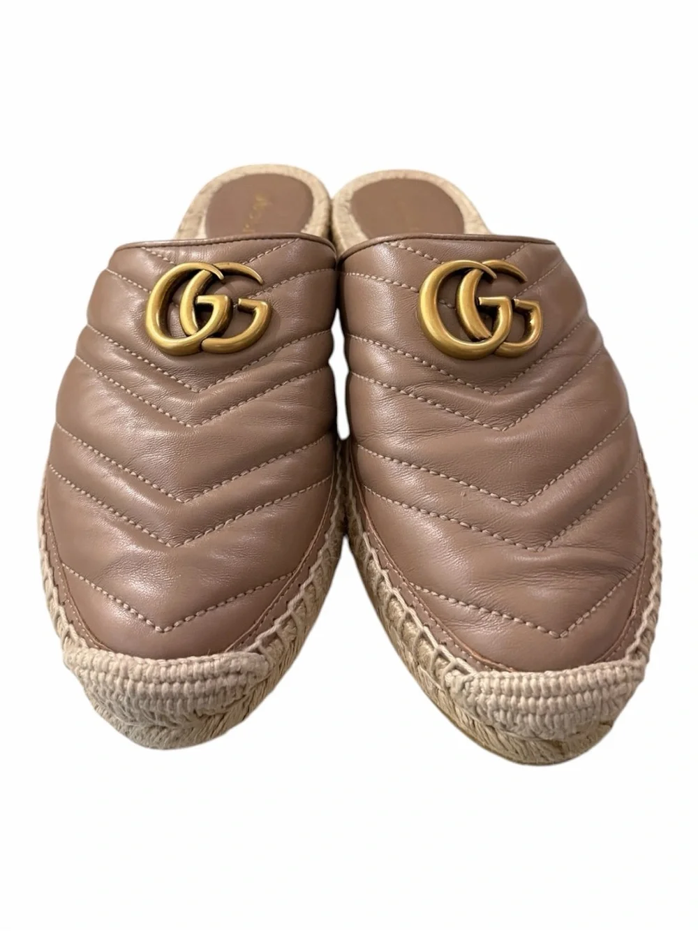Gucci GG Marmont Espadrille Mules
